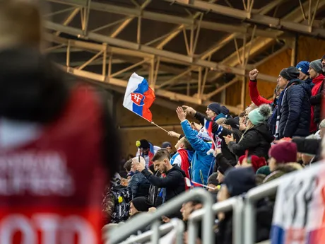 počas kvalifikačného zápasu na Majstrovstvá sveta 2026 medzi Slovenskom a Severným Írskom v Košiciach.