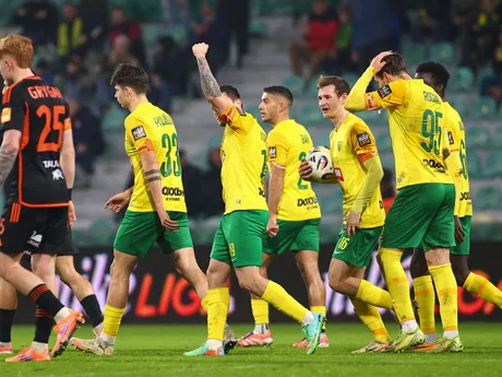 hráči Žiliny sa radujú z gólu