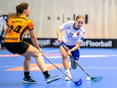 Zľava Rebecca Krautsová (Holandsko) a Tamara Dobošová (Slovensko)