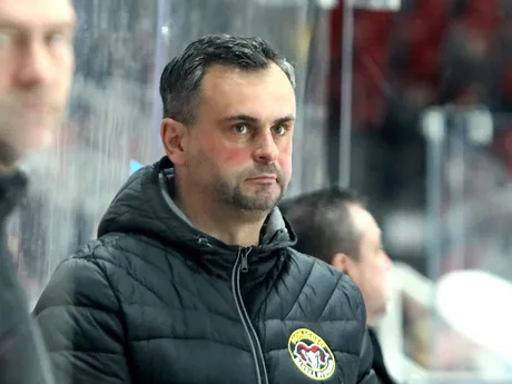Hlavný tréner HC MONACObet Banská Bystrica Vlastimil Wojnar