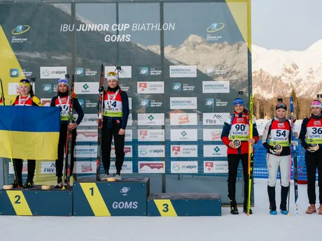 Michaela Straková (90) na štvrtom mieste v pretekoch IBU Cupu vo švajčiarskom Gomse.