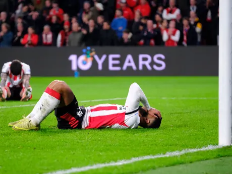 Momenty zo 6. kola hlavnej fázy Ligy majstrov medzi PSV Eindhoven a Atlético Madrid.