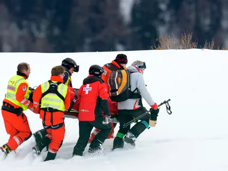 Michelle Gisinovú po ťažkom páde odniesol vrtuľník