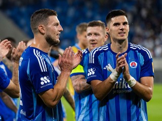 Futbalisti ŠK Slovan Bratislava v Lige majstrov.