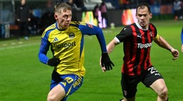 Momentka zo zápasu futbalovej Niké ligy MFK Zemplín Michalovce - FC Spartak Trnava.