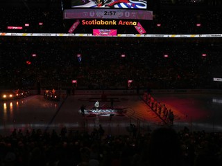 Momentka počas turnaja hviezd NHL 2024.