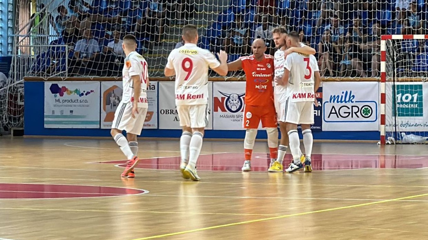 Futsalisti Mimel Lučenec. 