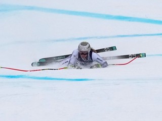 Ester Ledecká spadla v super-G na ZOH 2026
