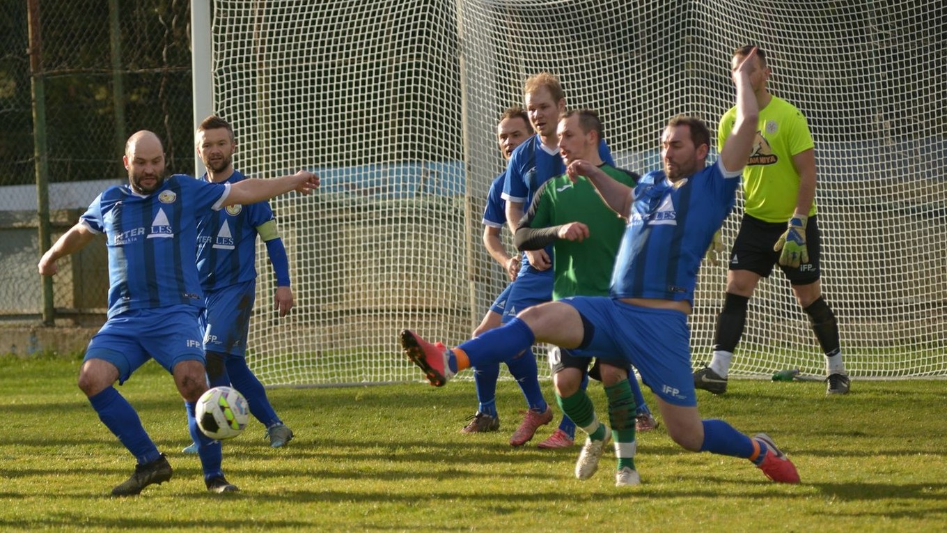 Futbalisti Liptovskej Teplej.