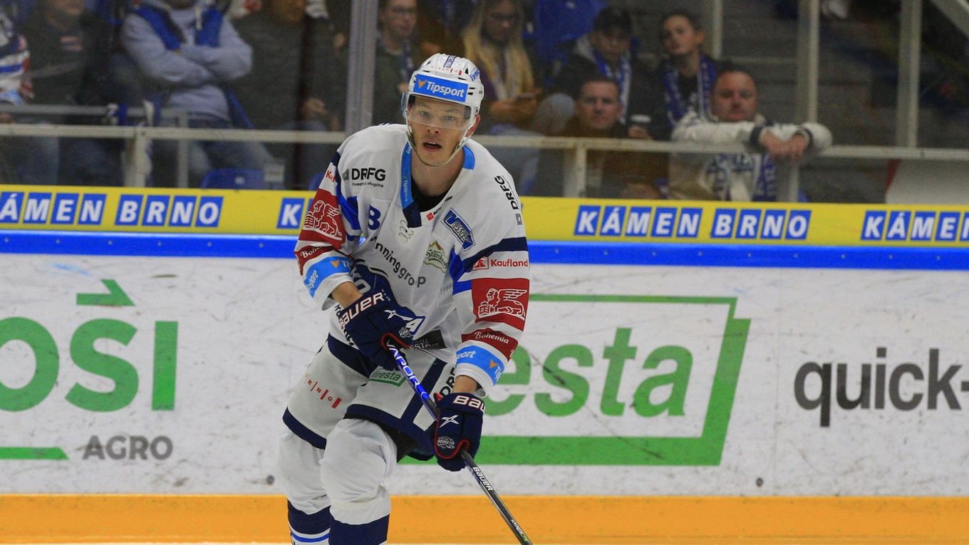 Marek Ďaloga v drese Komety Brno.