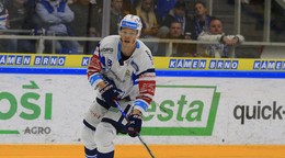 Marek Ďaloga v drese Komety Brno.