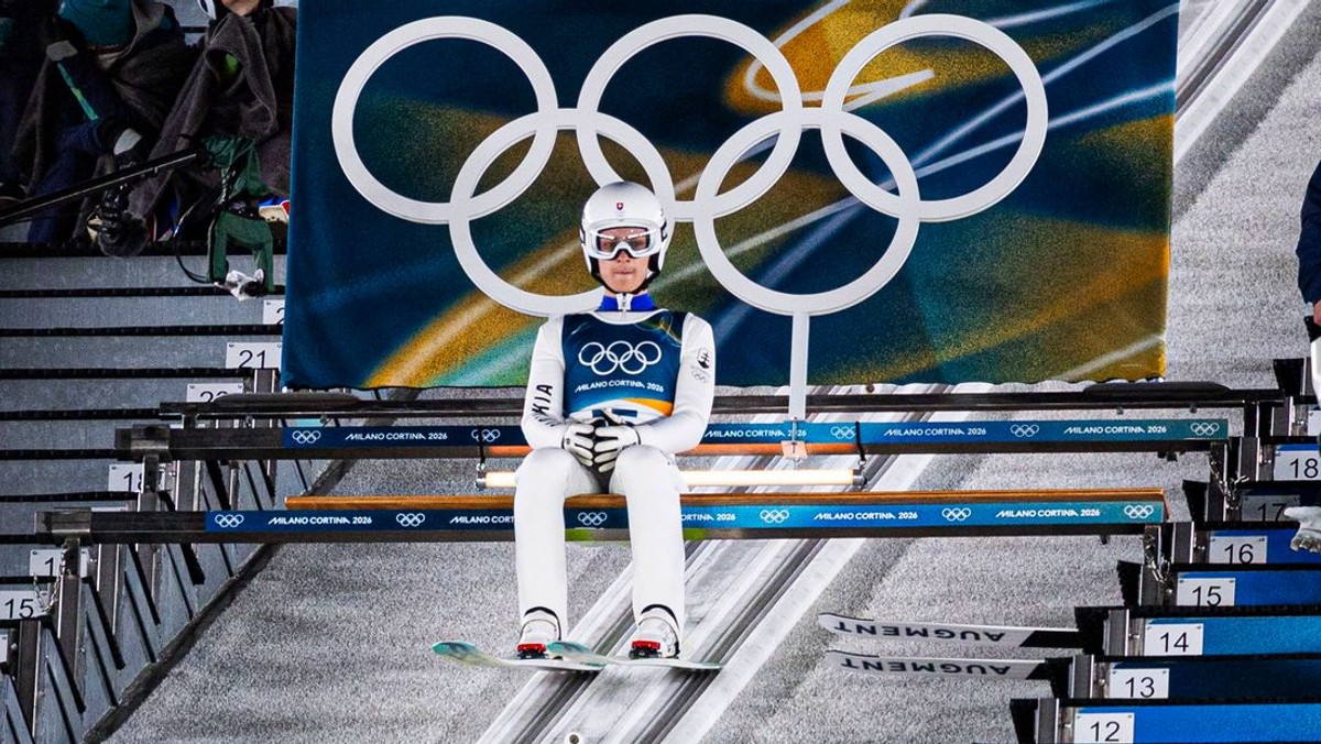 Slovenský skokan na lyžiach Hektor Kapustík