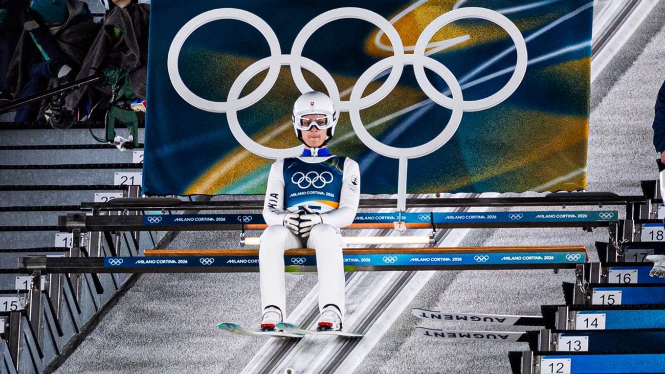 Slovenský skokan na lyžiach Hektor Kapustík