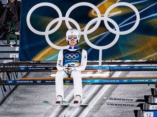 Slovenský skokan na lyžiach Hektor Kapustík