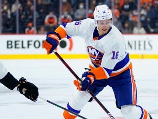 Richard Pánik v drese New York Islanders.