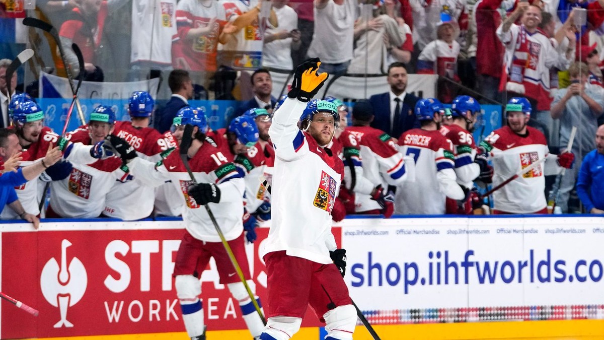 How David Pastrňák’s Goal Won Czech Republic the 2024 World Hockey Championship