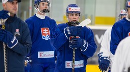 Slovenskí hokejisti do 17 rokov.