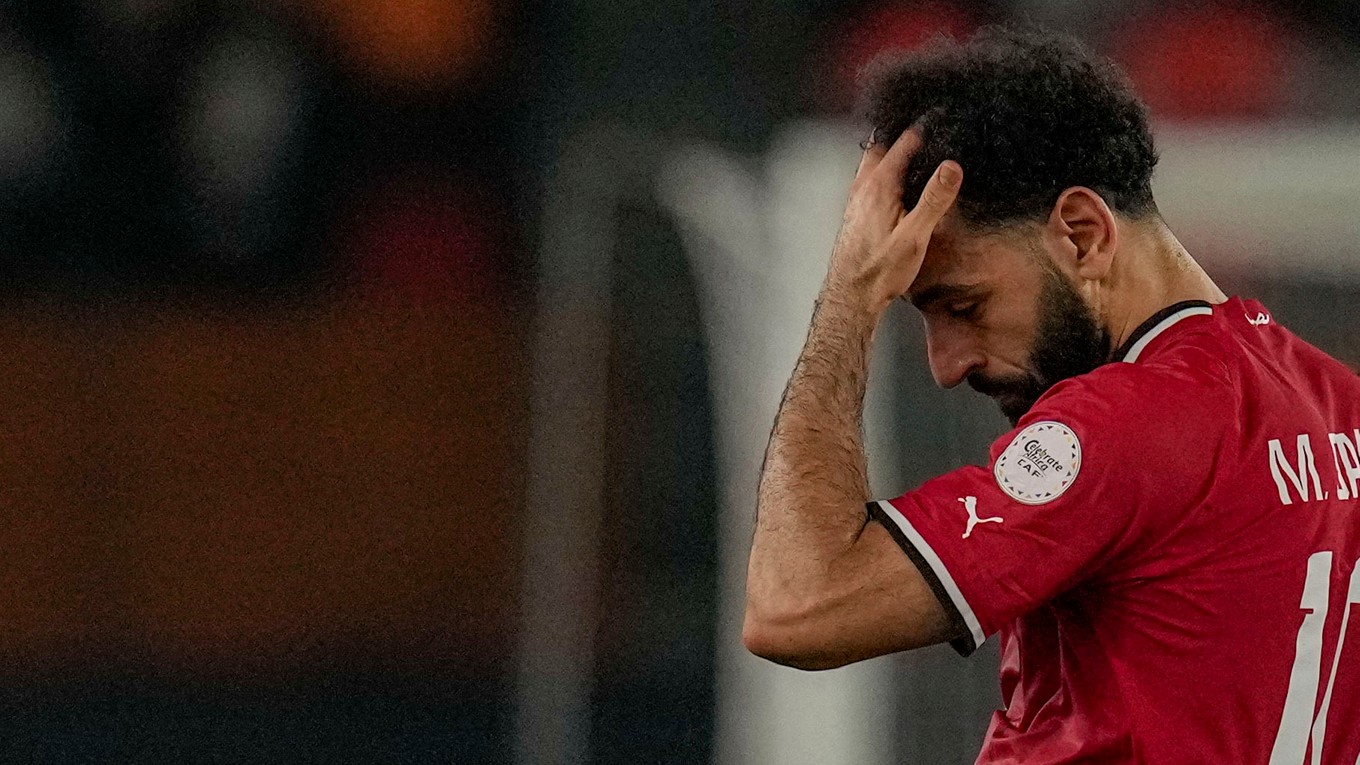 Mohamed Salah v drese Egypta