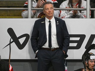 Tréner nemeckej hokejovej reprezentácie Harold Kreis.