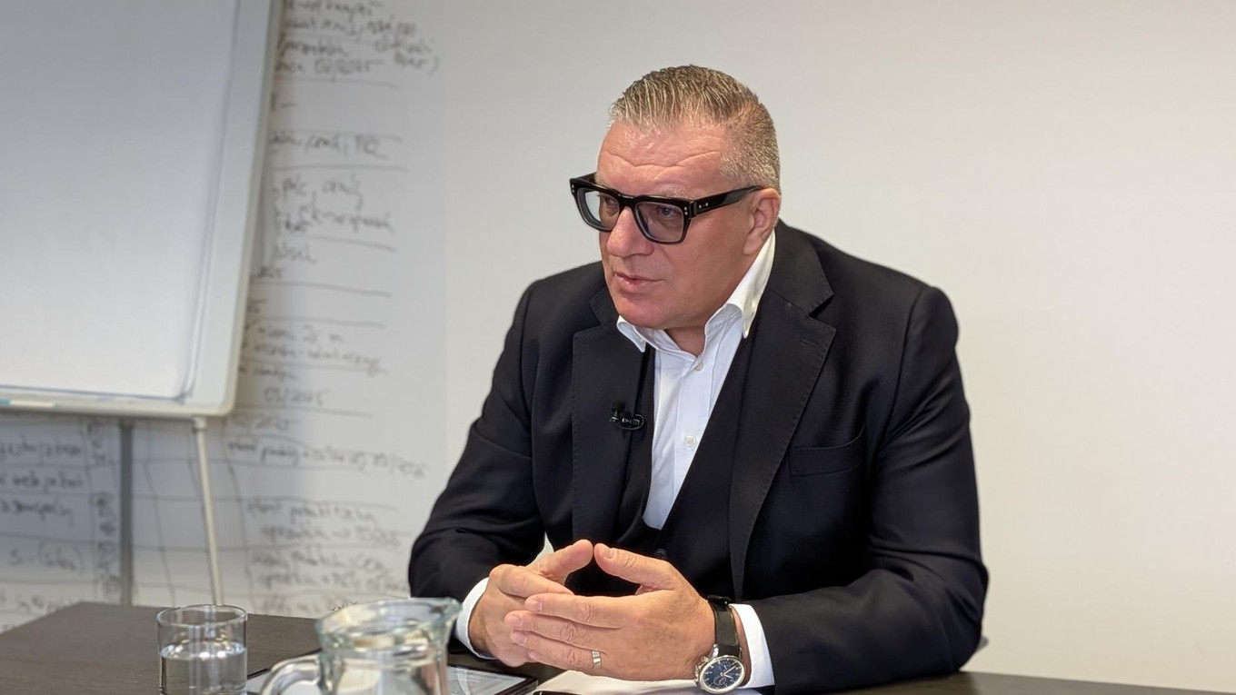 Prezident Slovenského futbalového zväzu Ján Kováčik.