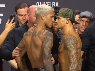 Váženie pred turnajom UFC 269 | Oliveira vs. Poirier