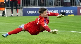 Brankár Slovana Bratislava Dominik Takáč. 