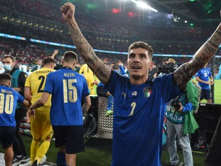 Giovanni di Lorenzo sa teší z triumfu Talianska na EURO 2020.