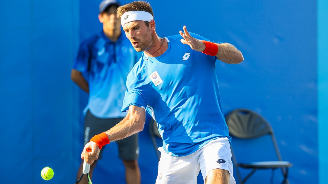 Norbert Gombos si drží pozíciu najvyššie postaveného slovenského tenistu. 