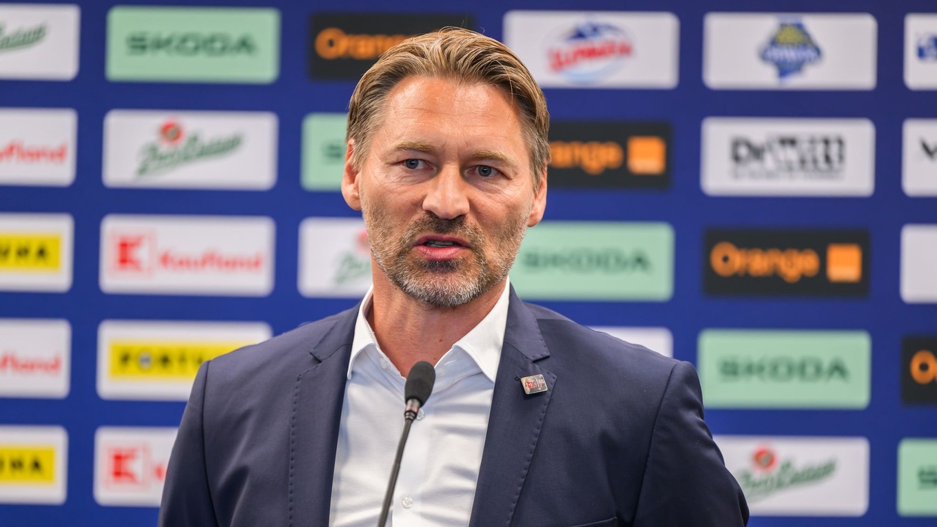 Nový tréner slovenskej mužskej hokejovej reprezentácie Vladimír Országh.