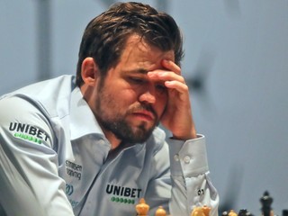 Štvornásobný svetový šampión Magnus Carlsen.
