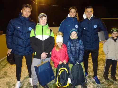 Nadácia SFZ - Podporila mladých futbalistov, do rozprávkového Podhoria zavítali tiež hráči SR 21 Sluka a Bernát