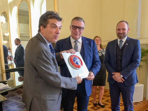 ME 19 –  Uznanie od UEFA pre organizátorov šampionátu i fanúšikov