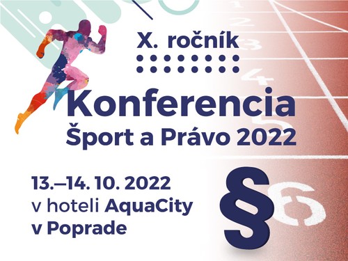 V Poprade sa uskutoční 10. ročník odbornej konferencie Šport a právo
