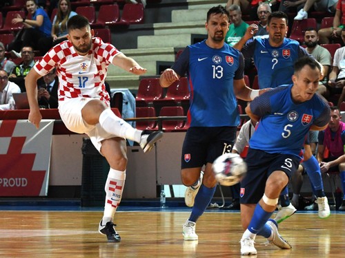 FUTSAL – Slováci prehrali s favorizovaným Chorvátskom