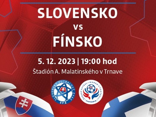 ŽENY A - Vstupenky na zápas Ligy národov Slovensko - Fínsko v predaji aj na štadióne