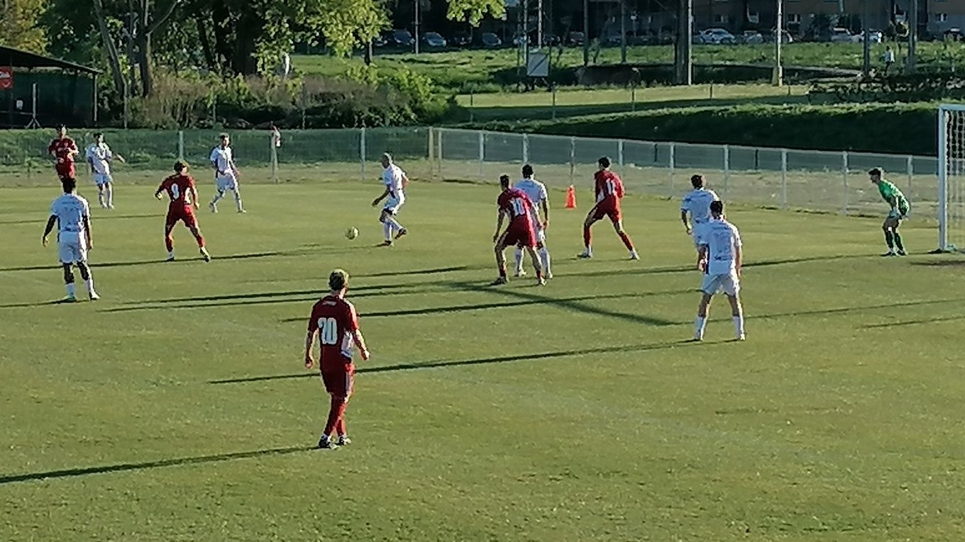Momentka zo zápasu Rimavská Sobota - Banská Bystrica B.