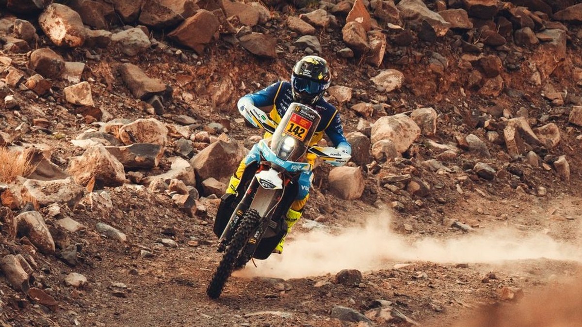 Štefan Svitko počas druhej etapy