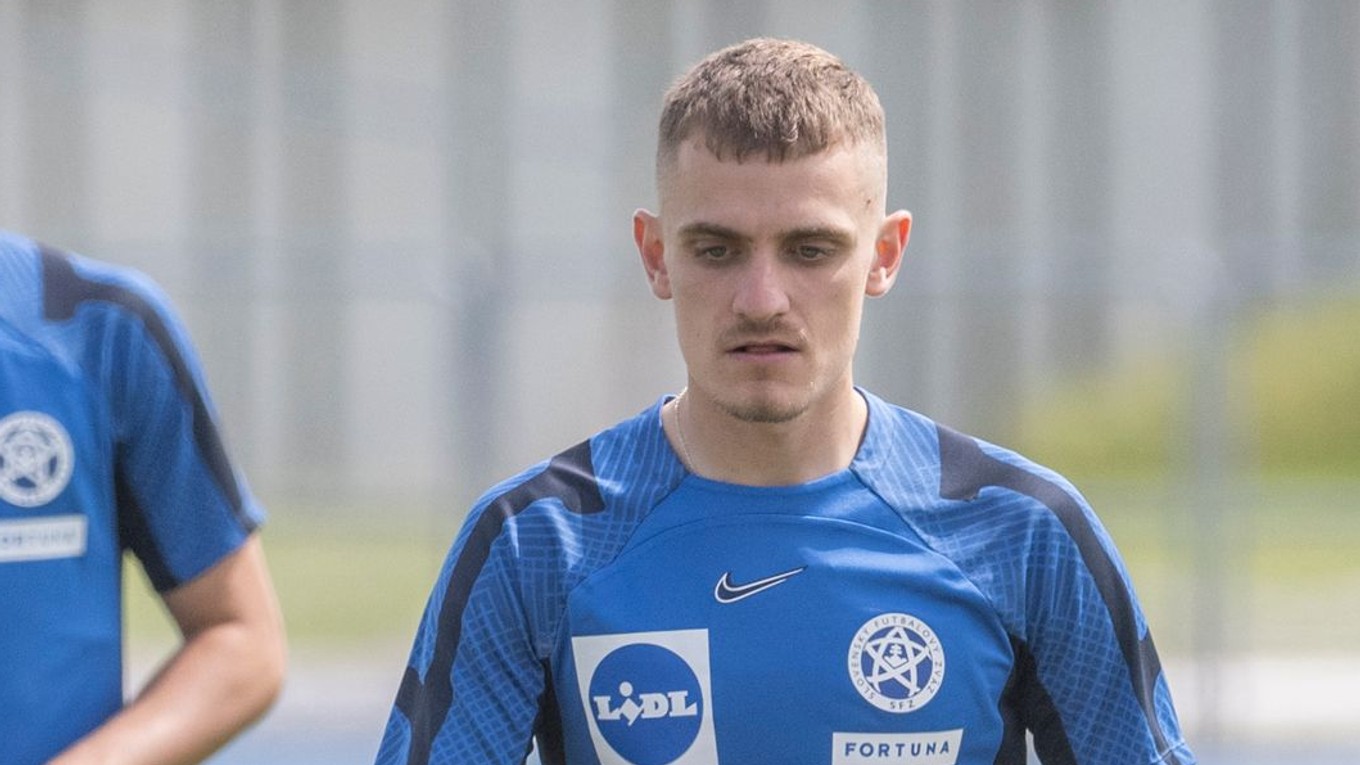 Matúš Kmeť a v pozadí Jakub Kadák.