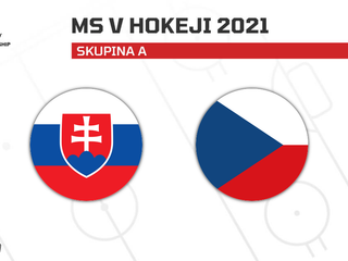 Slovensko vs. Česko: ONLINE prenos zo zápasu na MS v hokeji 2021 dnes.