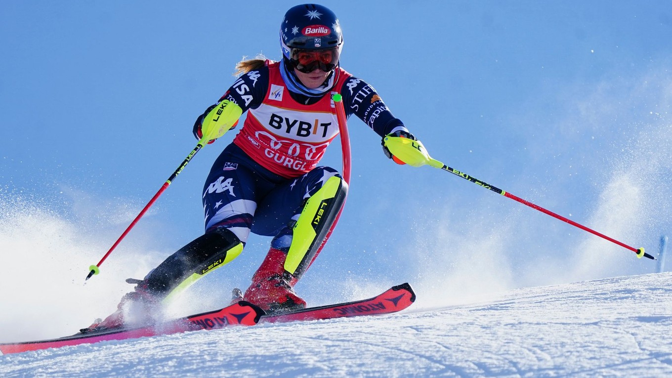 Mikaela Shiffrinová. 