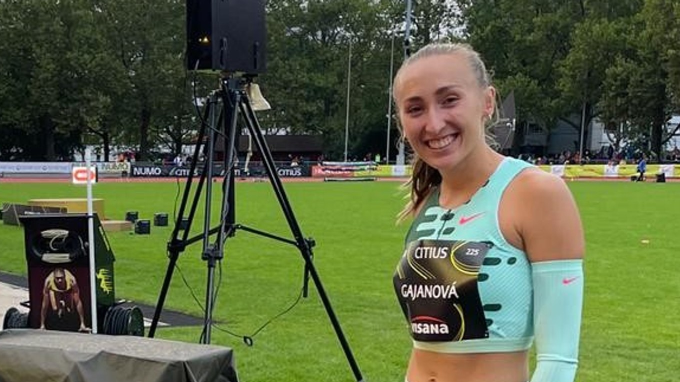 Gabriela Gajanová s novým národným rekordom na 1000 m. 