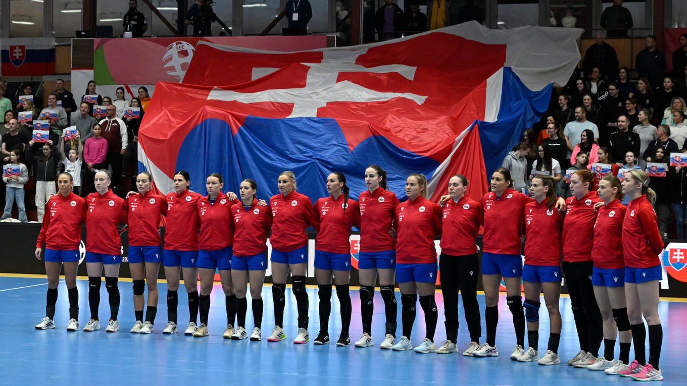Slovenské hádzanárky.