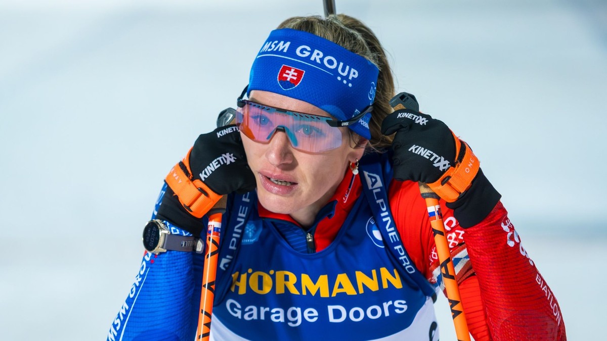 Slovenská biatlonistka Paulína Bátovská Fialková.