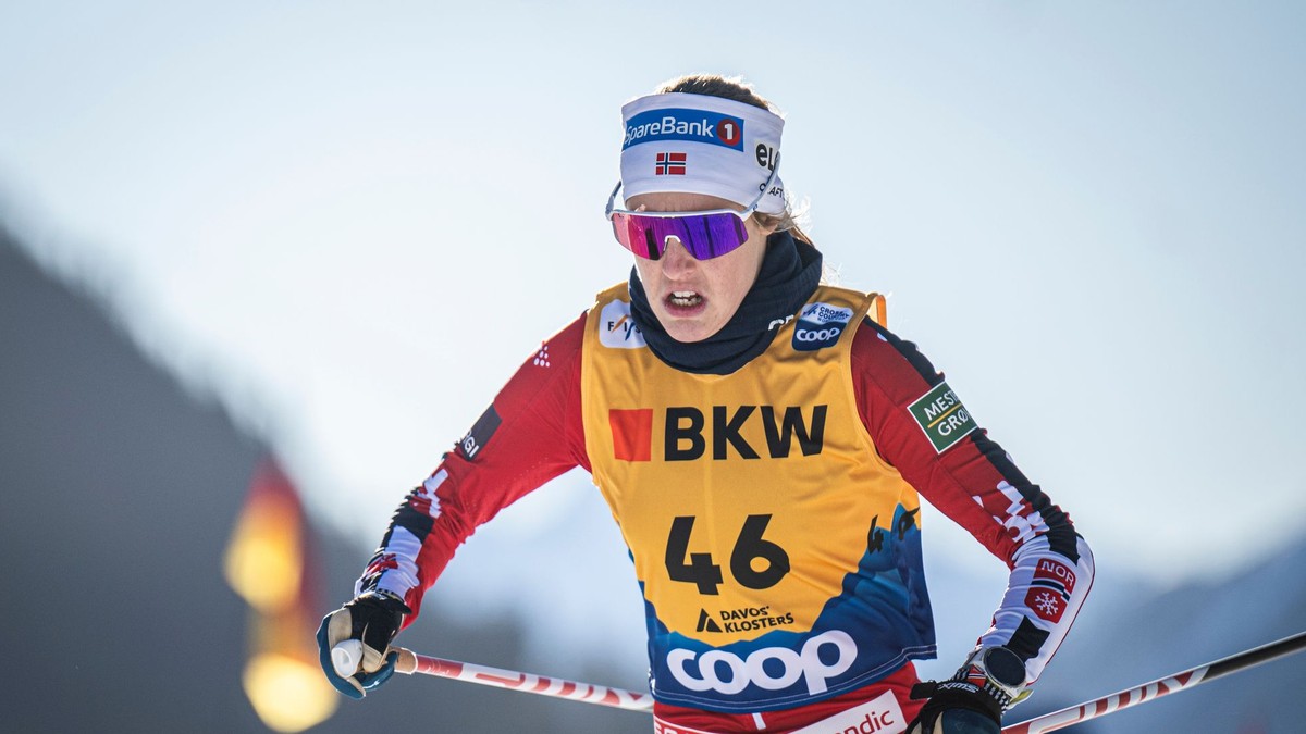 Nórska bežkyňa na lyžiach Karoline Simpsonová-Larsenová.