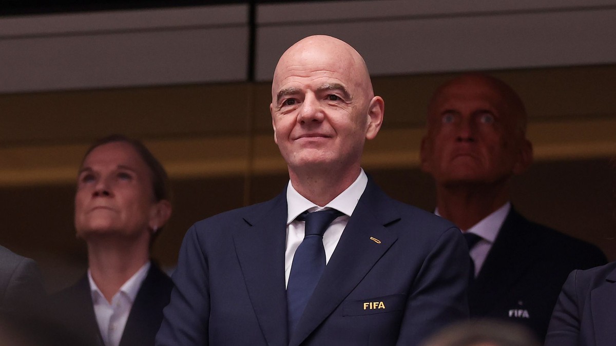 Prezident FIFA Gianni Infantino.