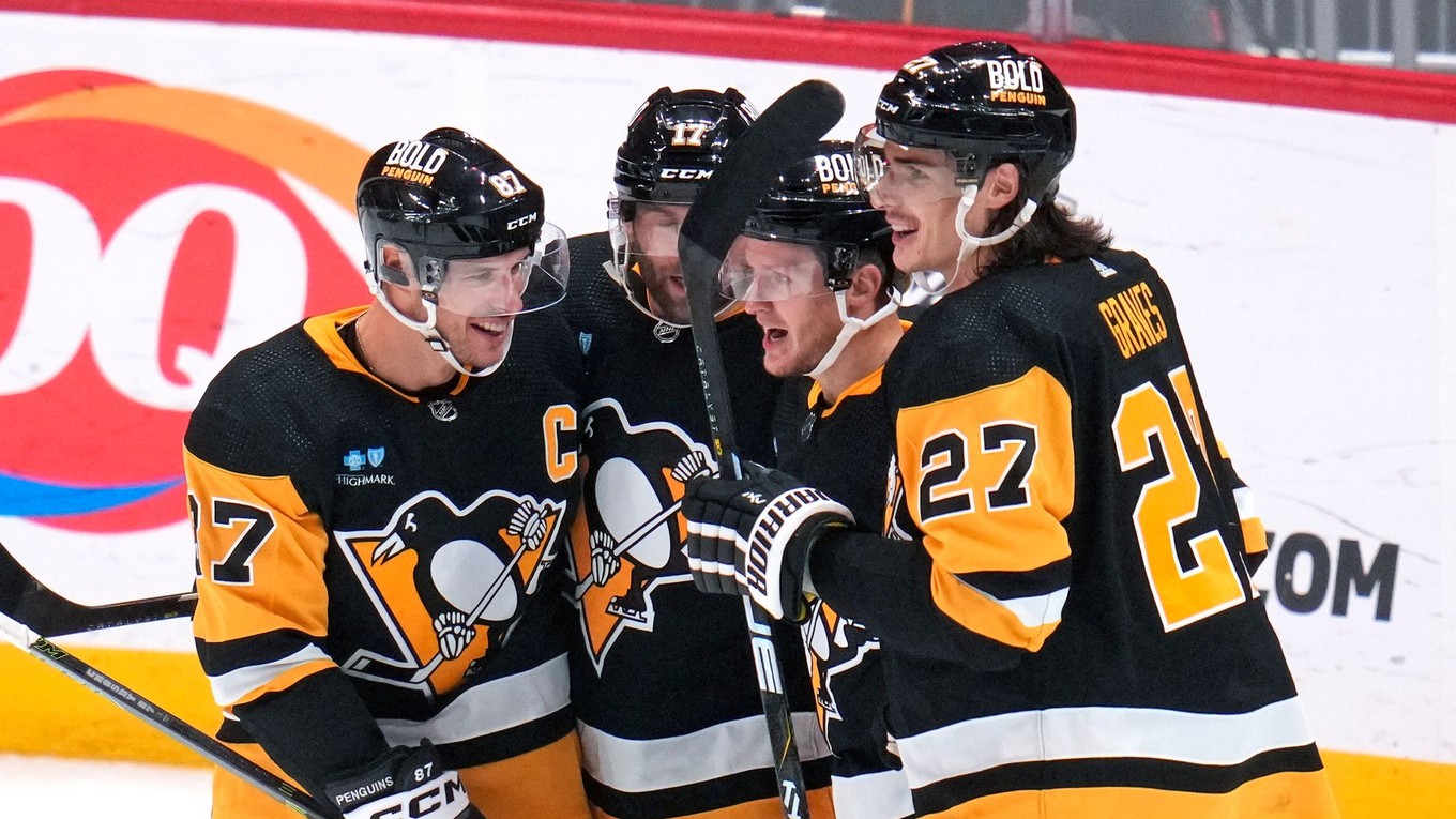Hokejisti Pittsburghu Penguins.