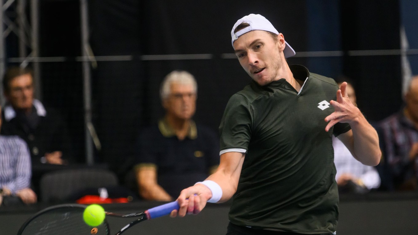 Slovenský tenista Lukáš Klein.