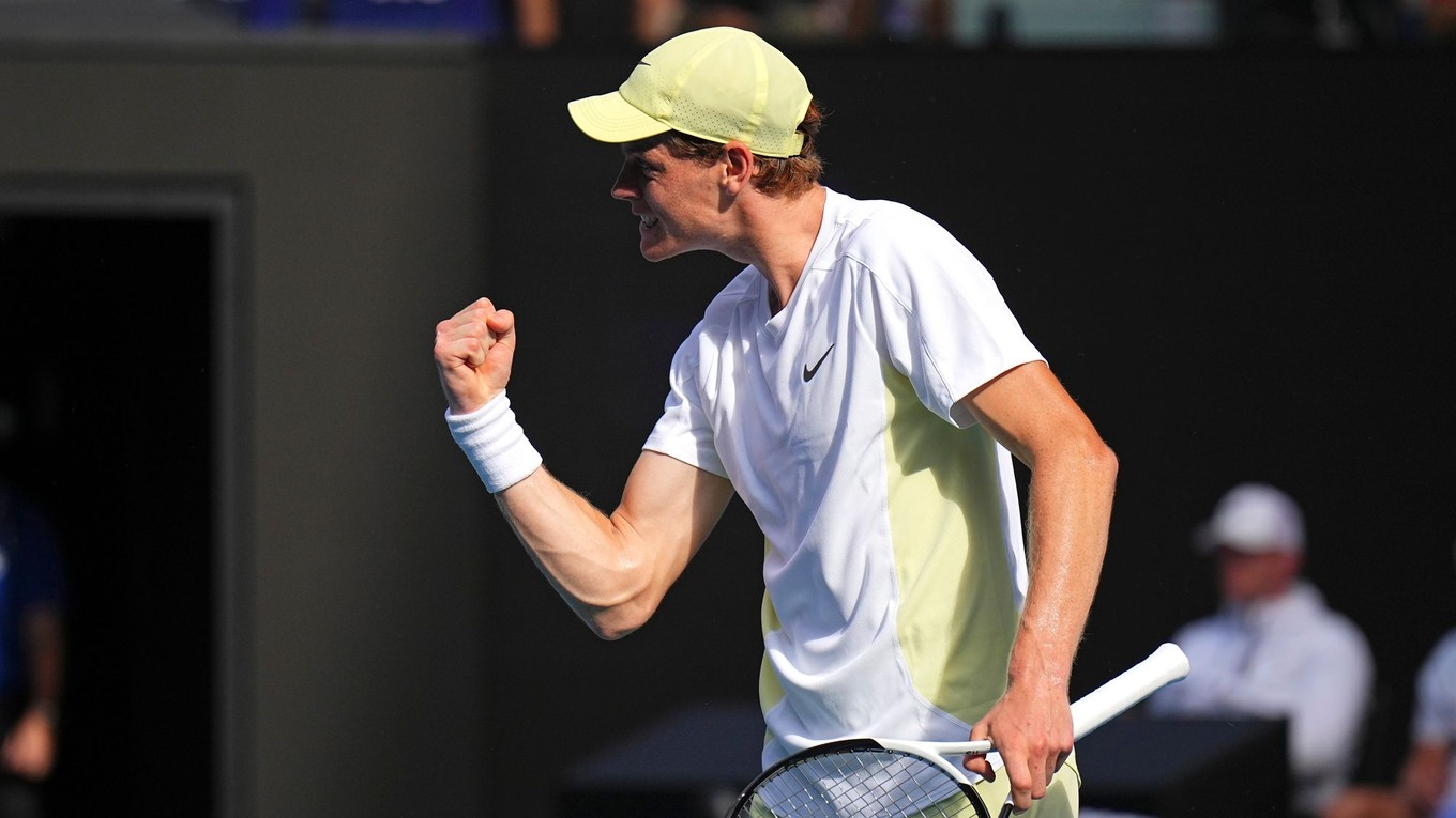 Taliansky tenista Jannik Sinner.