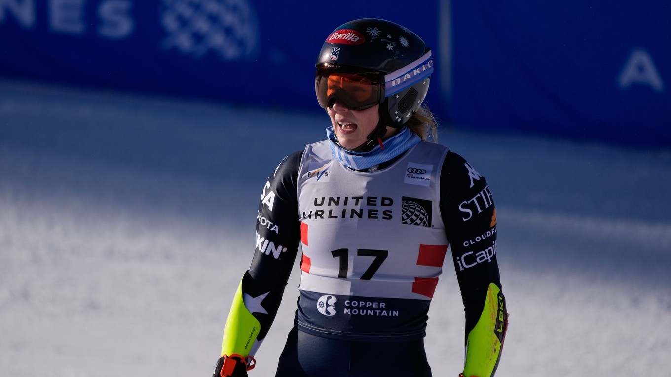 Americká lyžiarka Mikaela Shiffrinová.