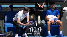 Novak Djokovič a Andy Murray. 